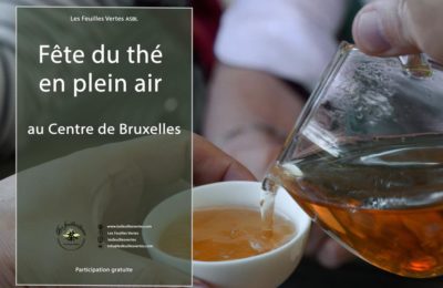 Fête du thé en plein air